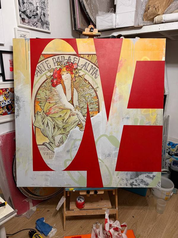 В мастерской Евгения Чеса