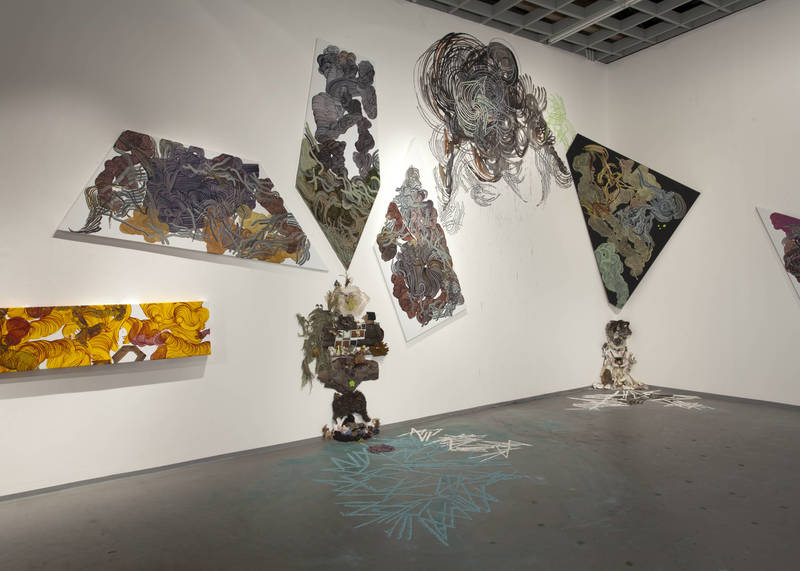 Вид экспозиции "Под покровительством вулкана"