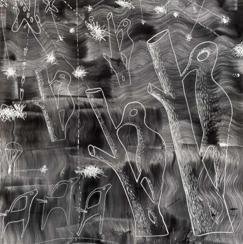 Фрагмент лайтбокса из инсталляции «Окна и фабрики» 